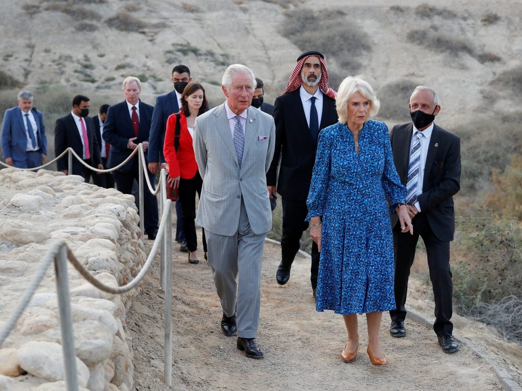 T.R.H.Prince Charles the Prince of Wales and Camilla the Duchess of Cornwall accompanied by H.R.H. Prince Ghazi bin Muhammad 6