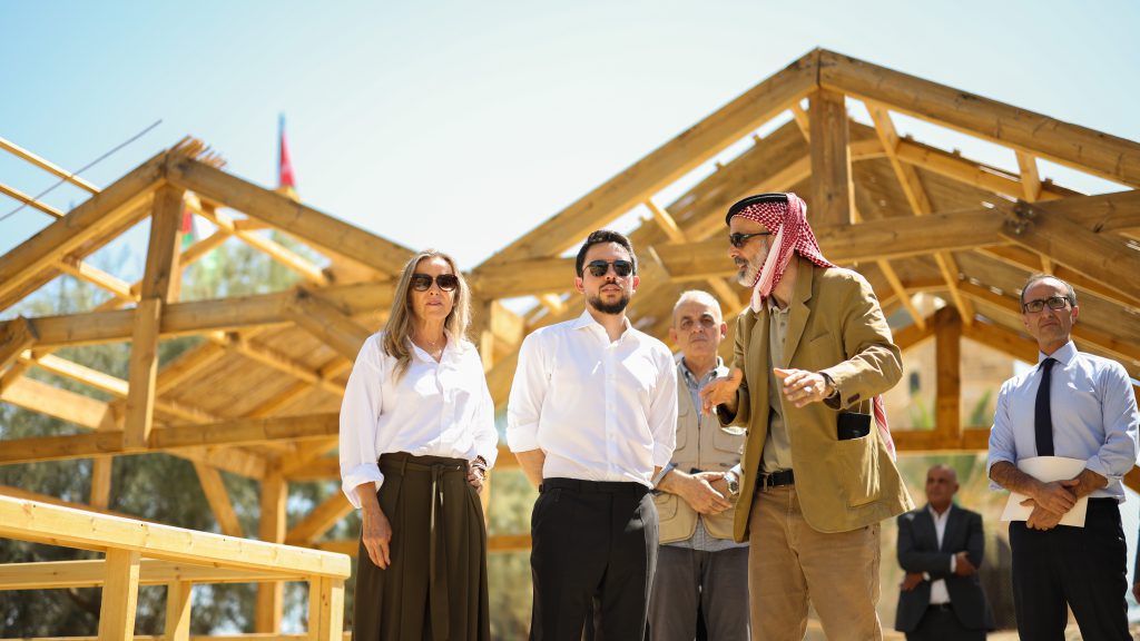 T.R.H. Crown Prince of Jordan Prince Al Hussein bin Abdullah II, Prince Ghazi bin Muhammad and Princess Miriam Ghazi 2