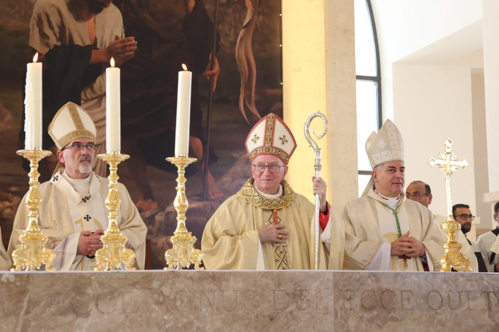 H.E. Cardinal Pietro Parolin and H.E. Cardinal Pierbattista Pizzaballa 2