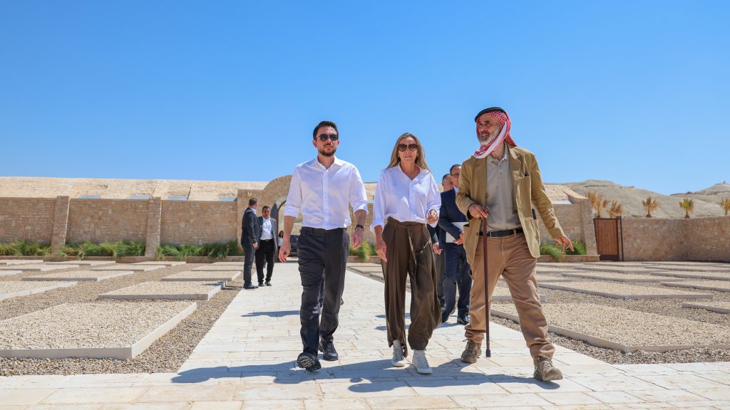 T.R.H. Crown Prince of Jordan Prince Al Hussein bin Abdullah II, Prince Ghazi bin Muhammad and Princess Miriam Ghazi 3