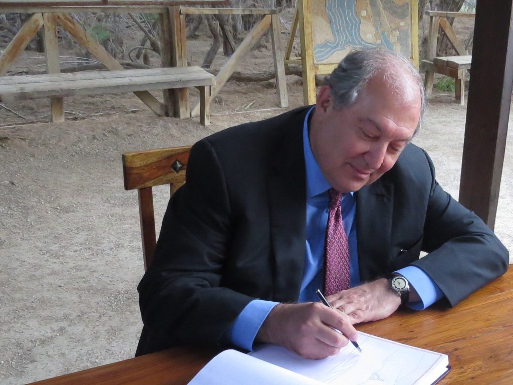 H.E. President of Armenia Armen Sarkissian 1